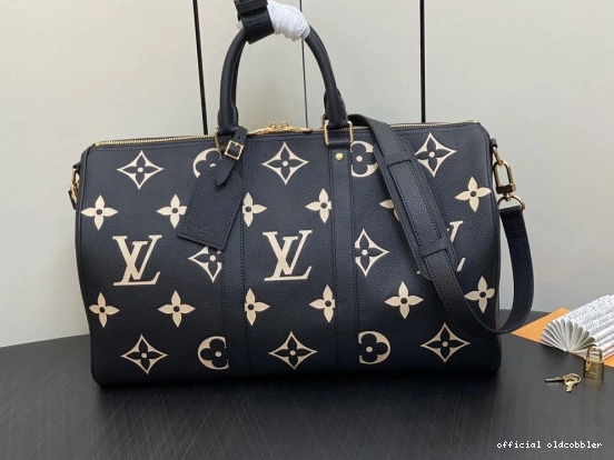Official oldcobbler 45 LOUIS BANDOULIÈRE KEEPALL  VUITTON 0808